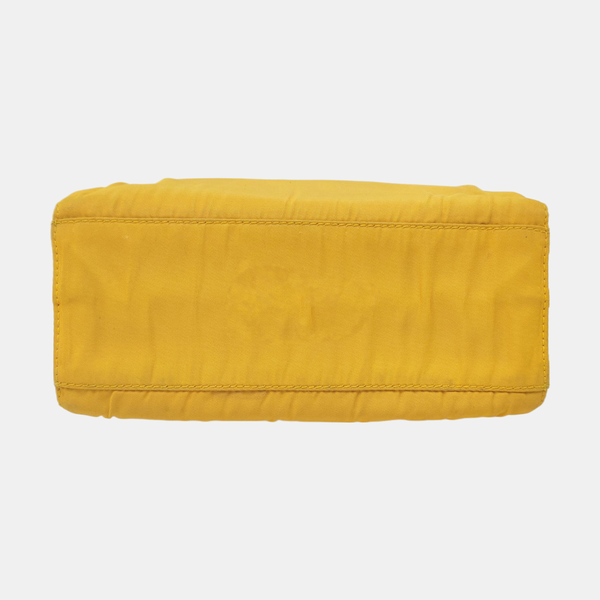 Nylon Tote Bag Yellow