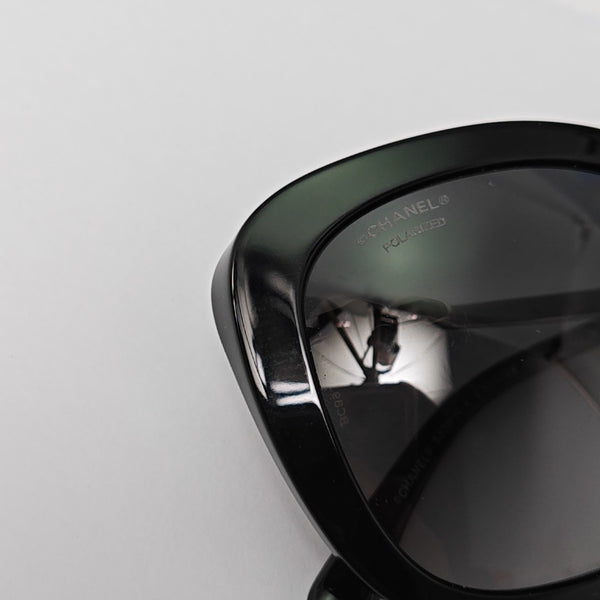 Synthetic Sunglasses Black