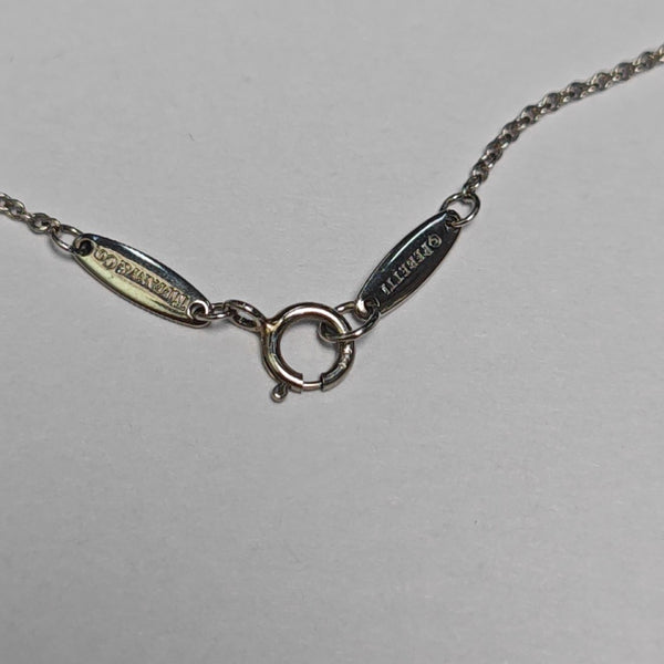 Elsa Peretti Platinum 950 Silver Necklace