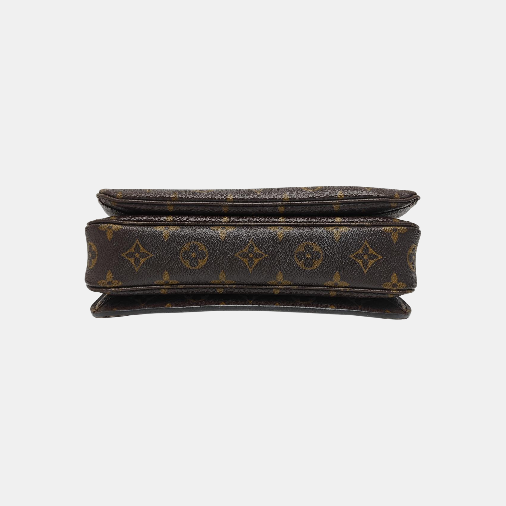 MÉTIS MM Monogram Coated Canvas Brown
