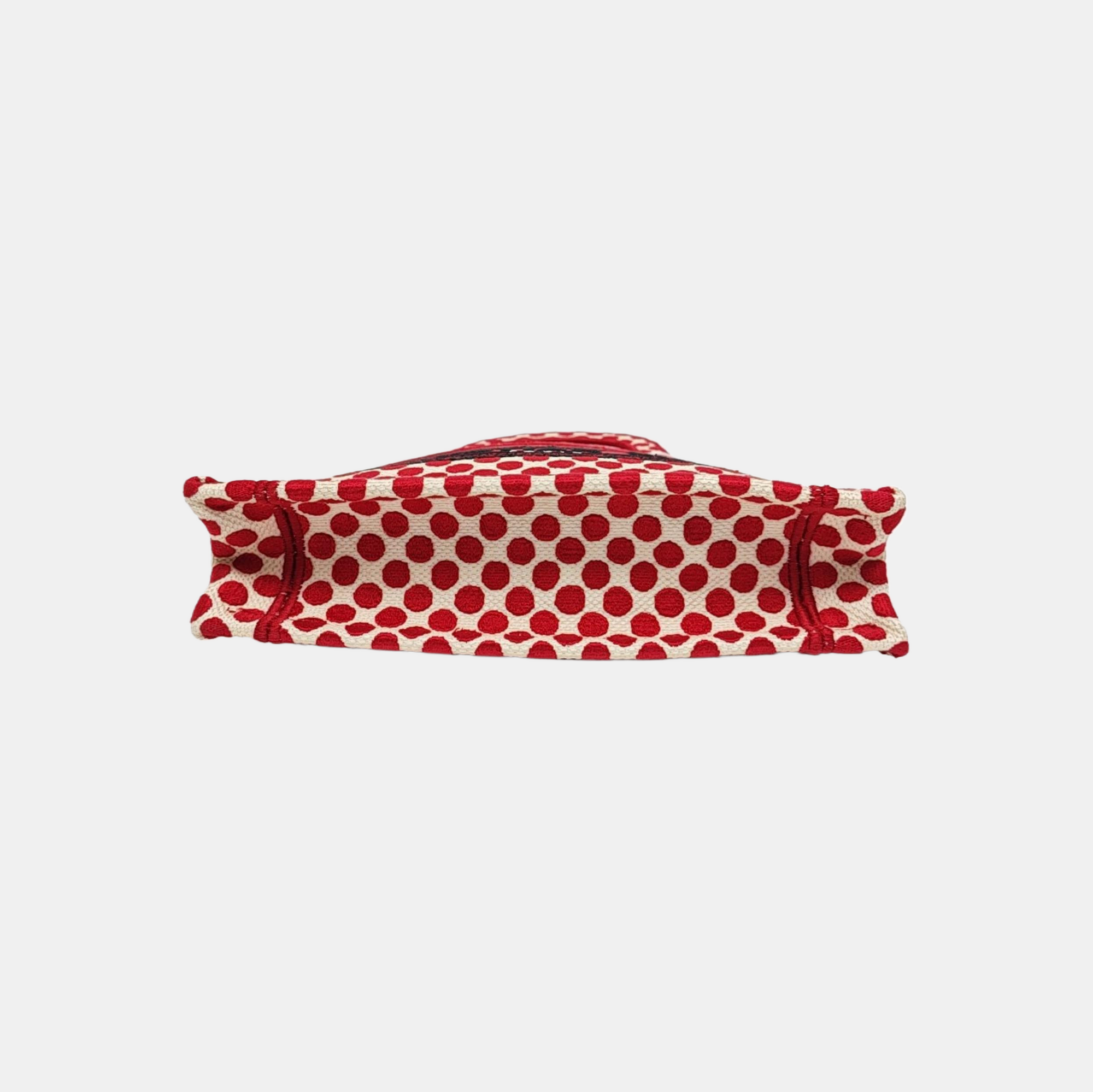 Book Tote Mini Canvas Red