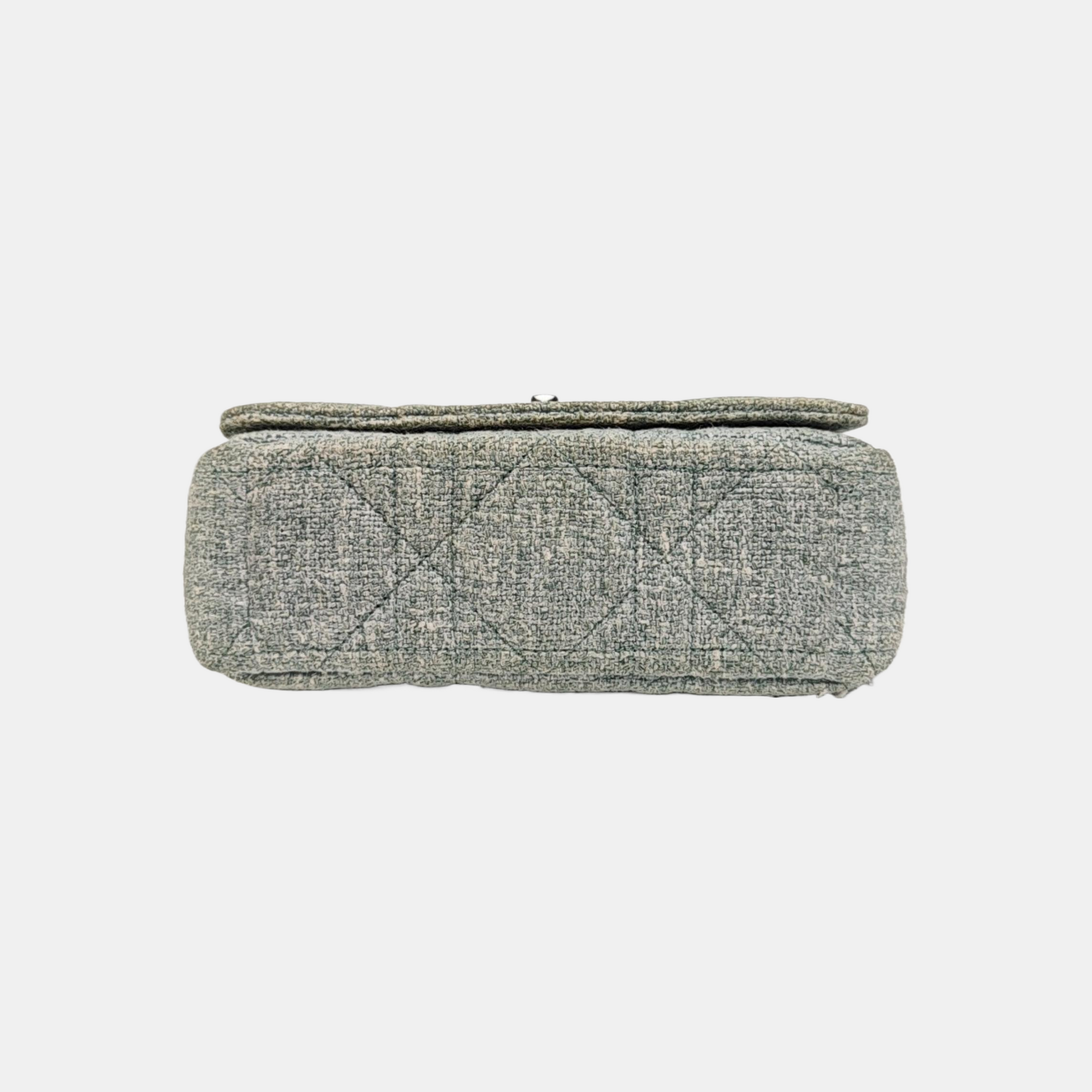 Dior Caro Small Cannage Fabric Green