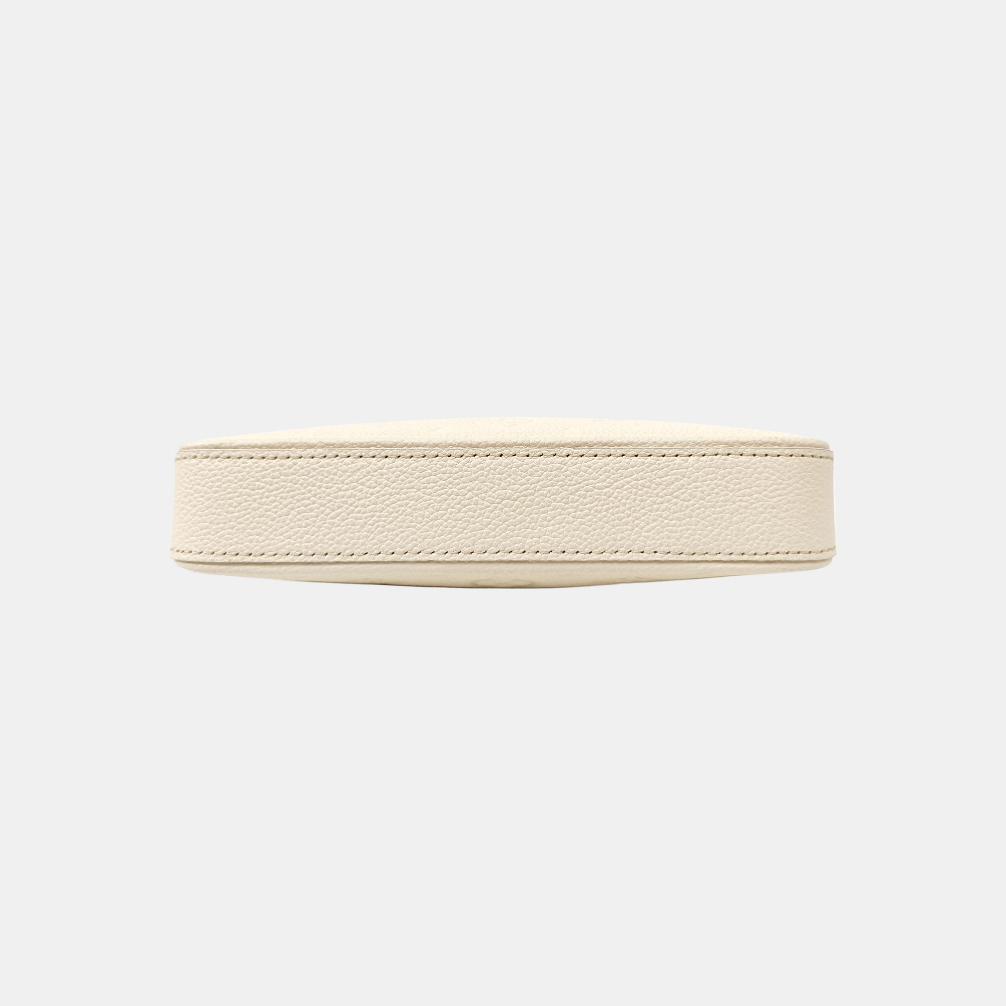 EASY POUCH ON STRAP Calfskin Beige