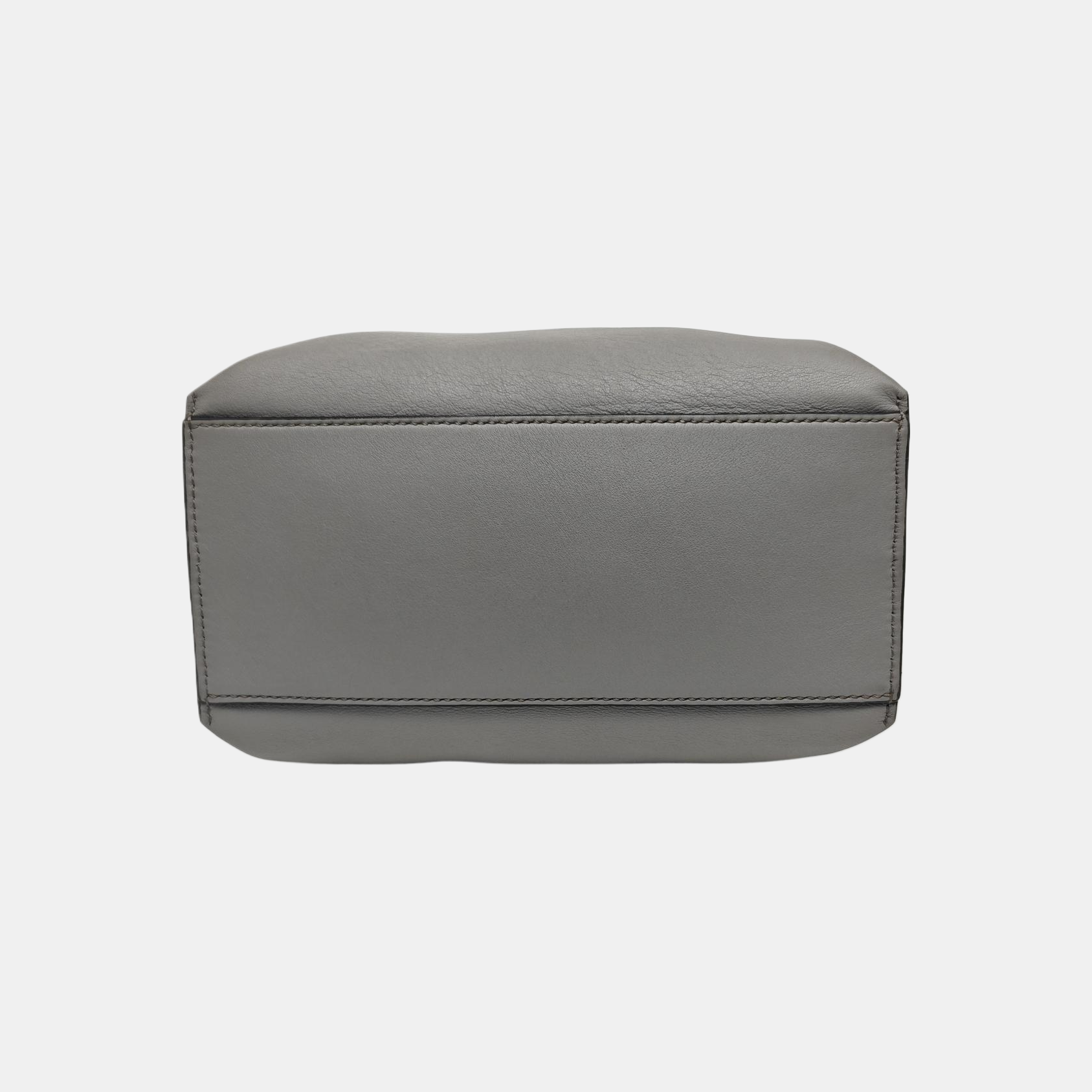 Calfskin Shoulder Bag Gray