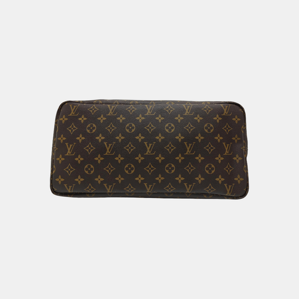 NEVERFULL GM Monogram Coated Canvas Brown