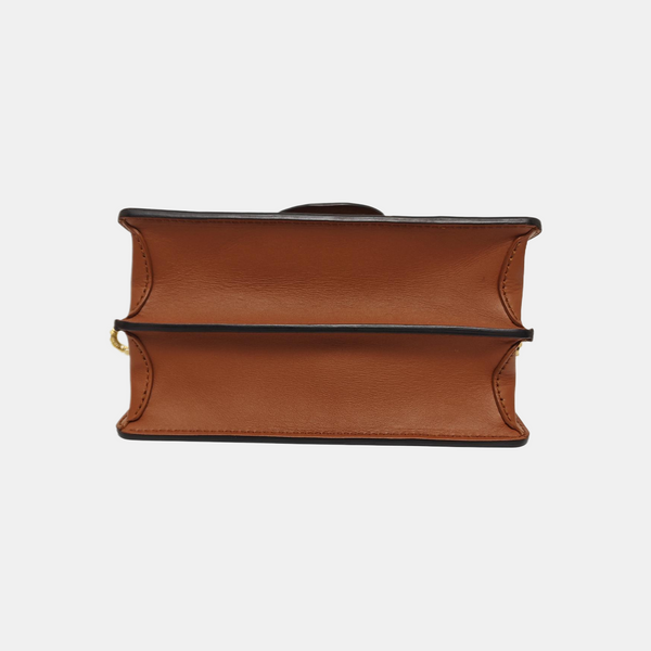 DAUPHINE Mini Monogram Coated Canvas Brown