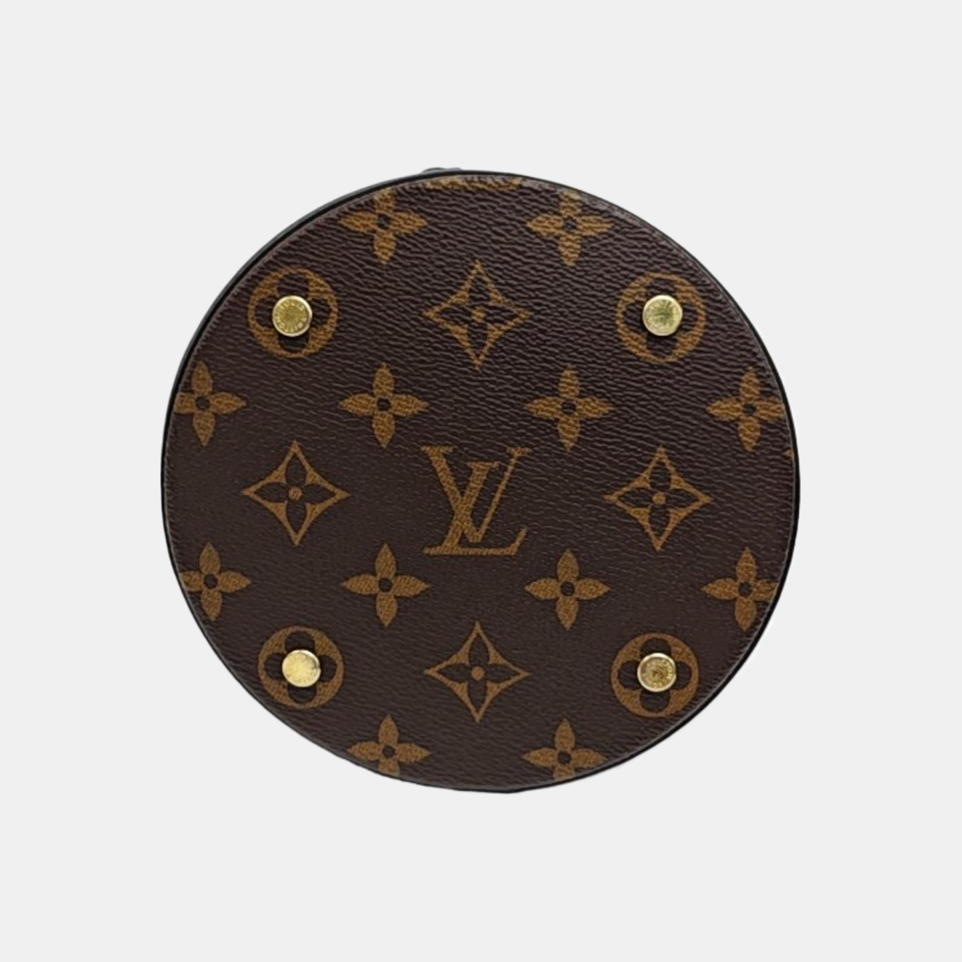 CANOÉ Monogram Coated Canvas Brown