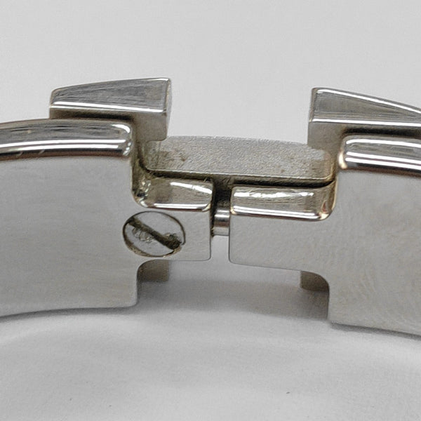 Clic H Metal Orange Bangle