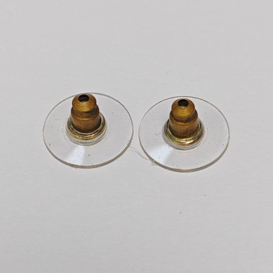 Metal Gold Stud Earrings