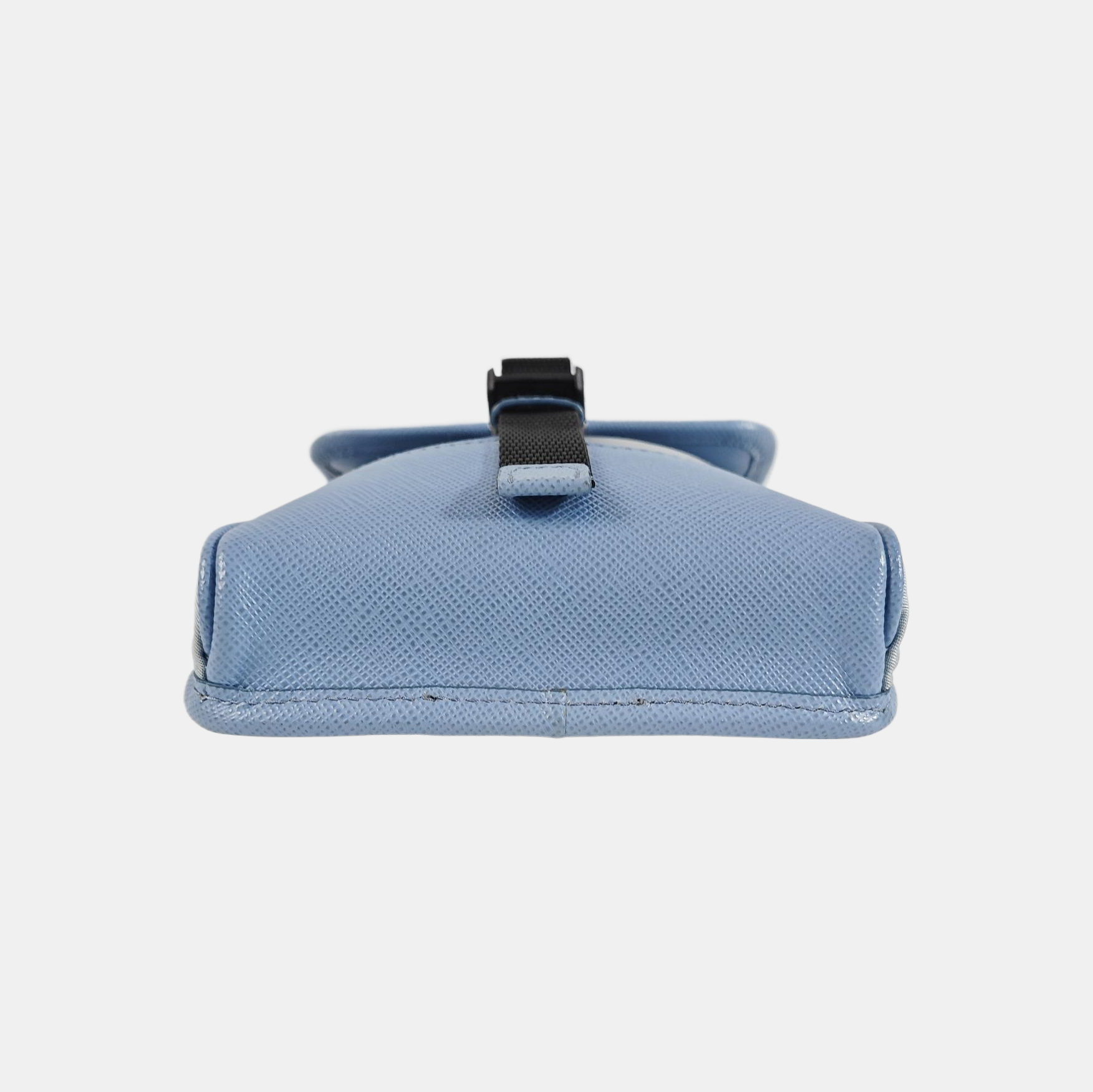 Fabric Shoulder Bag Blue
