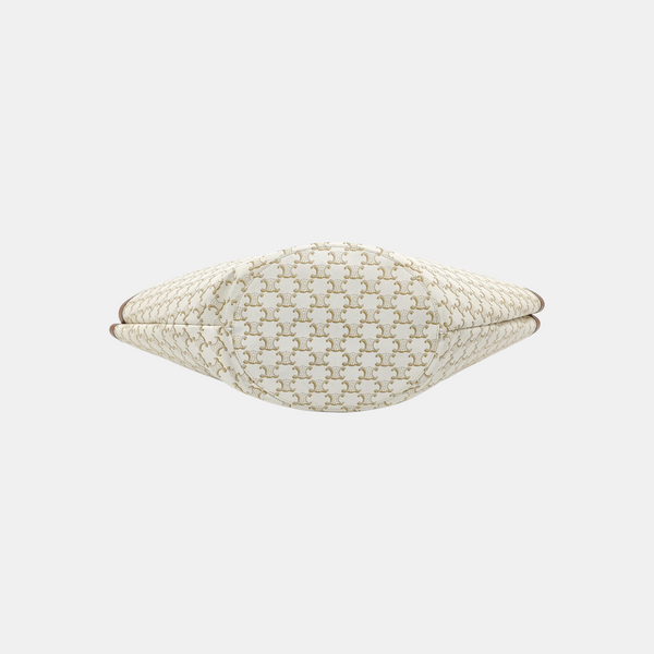 COUFFIN Large Coated Canvas White