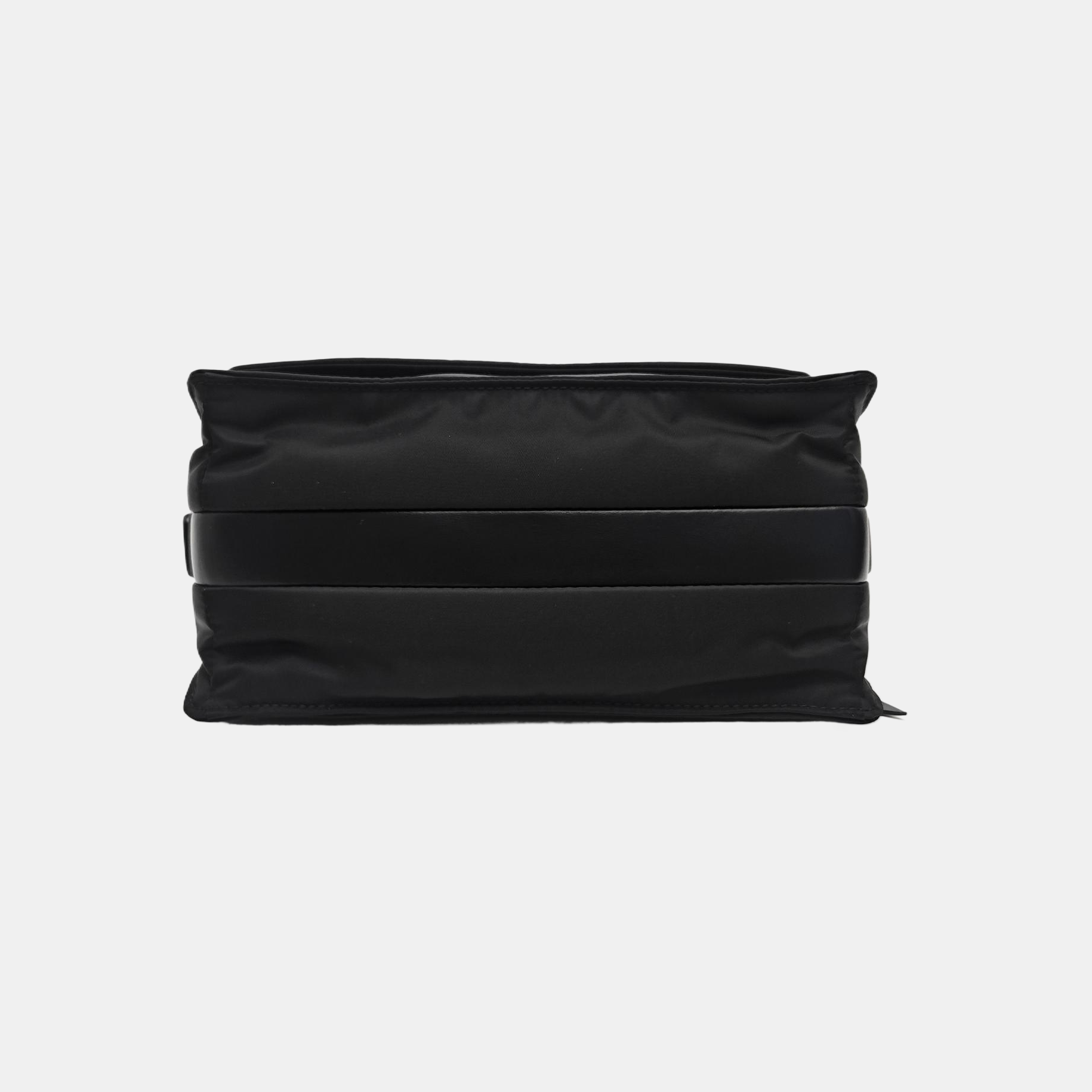 Nylon Shoulder Bag Small Black