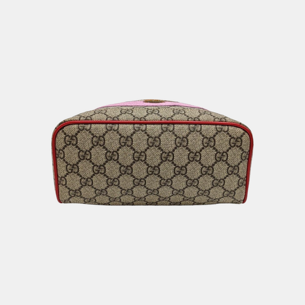 GG Supreme Monogram Coated Canvas Black