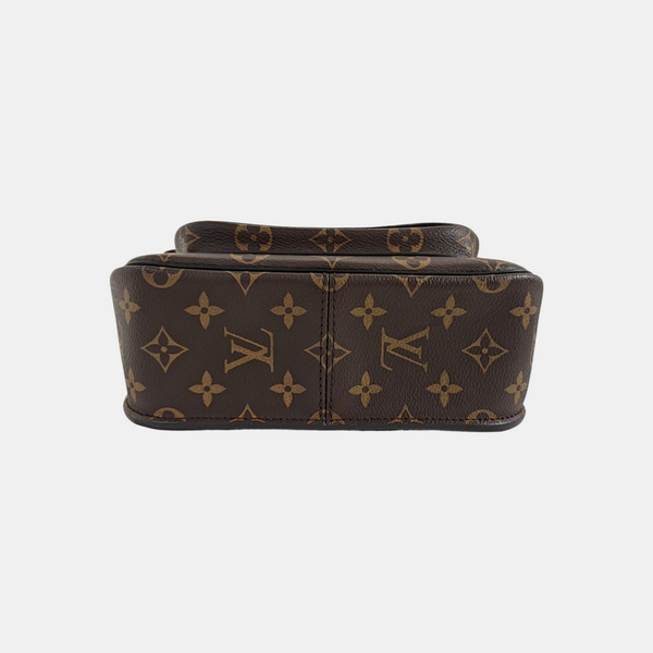 PASSY Monogram Coated Canvas Brown