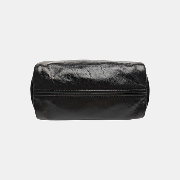 Calfskin Shoulder Bag Black