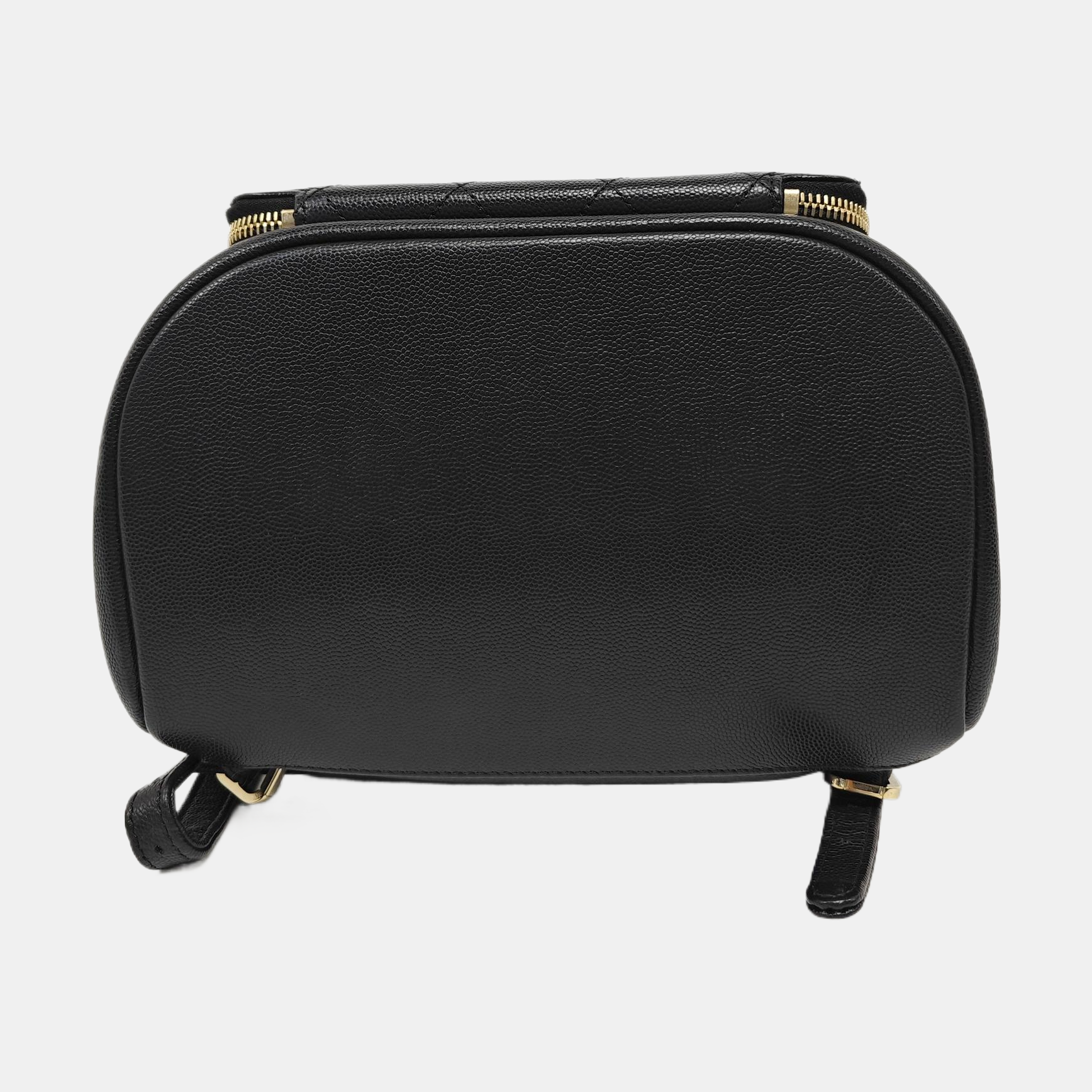BUSINESS AFFINITY Quilted Grained Calfskin Black
