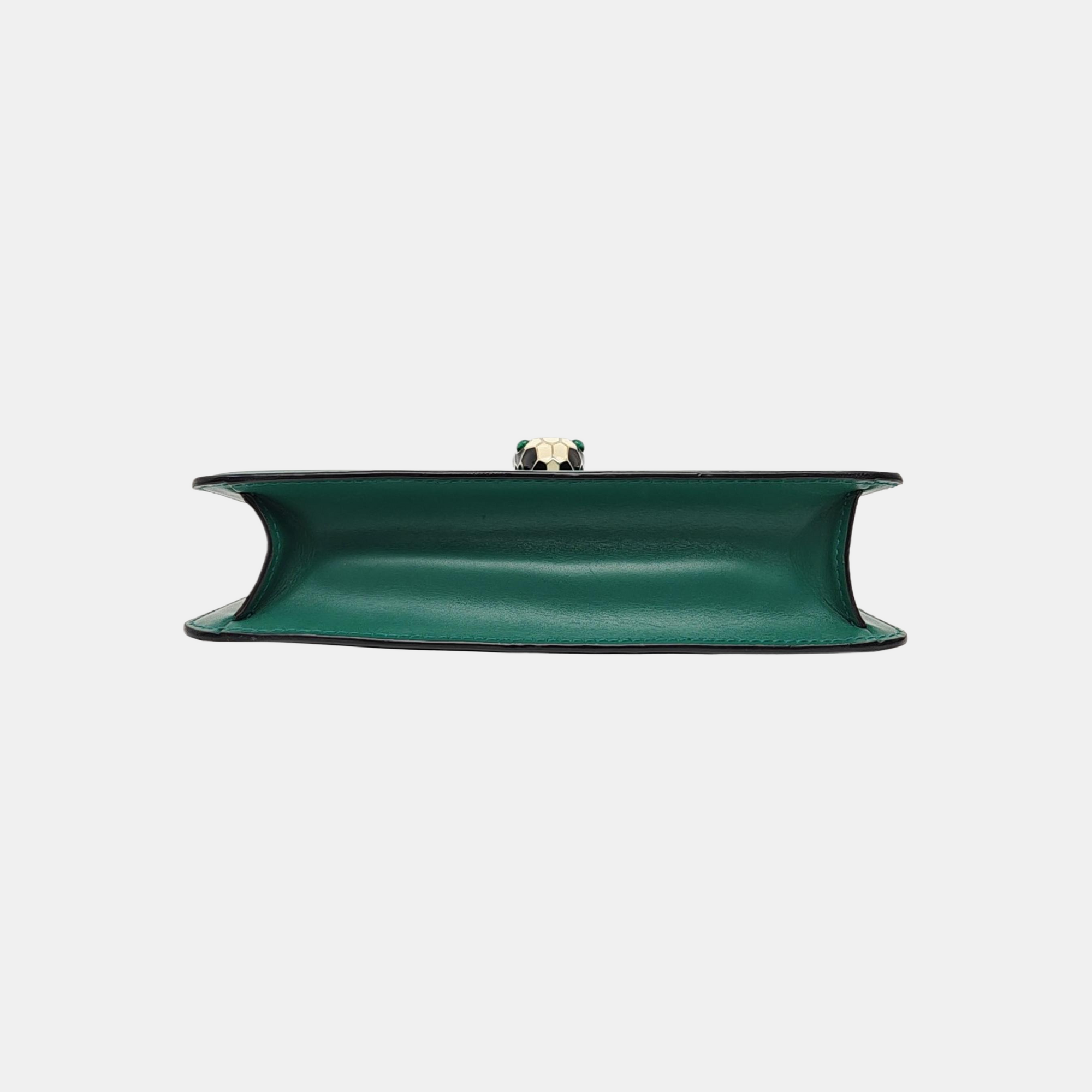 SERPENTI FOREVER Small Calfskin Green