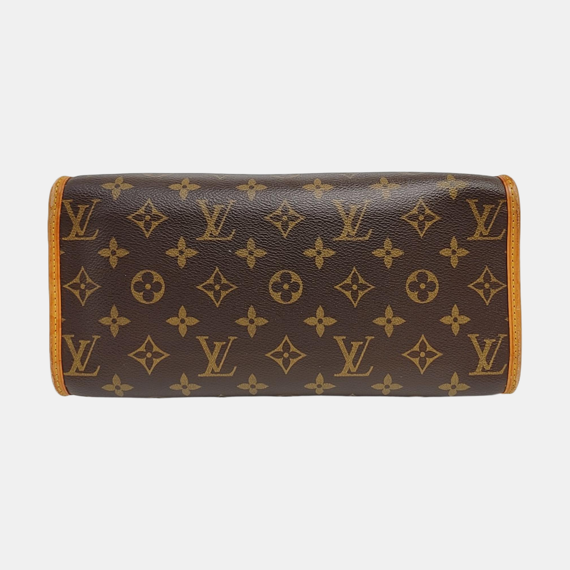 POPINCOURT Monogram Coated Canvas Brown