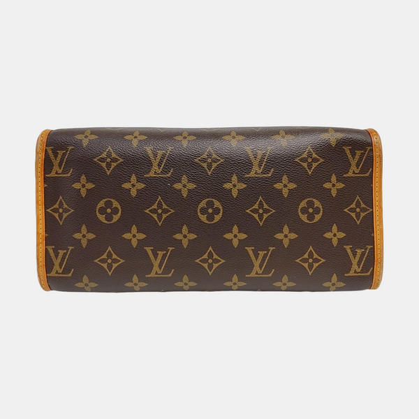 POPINCOURT Monogram Coated Canvas Brown