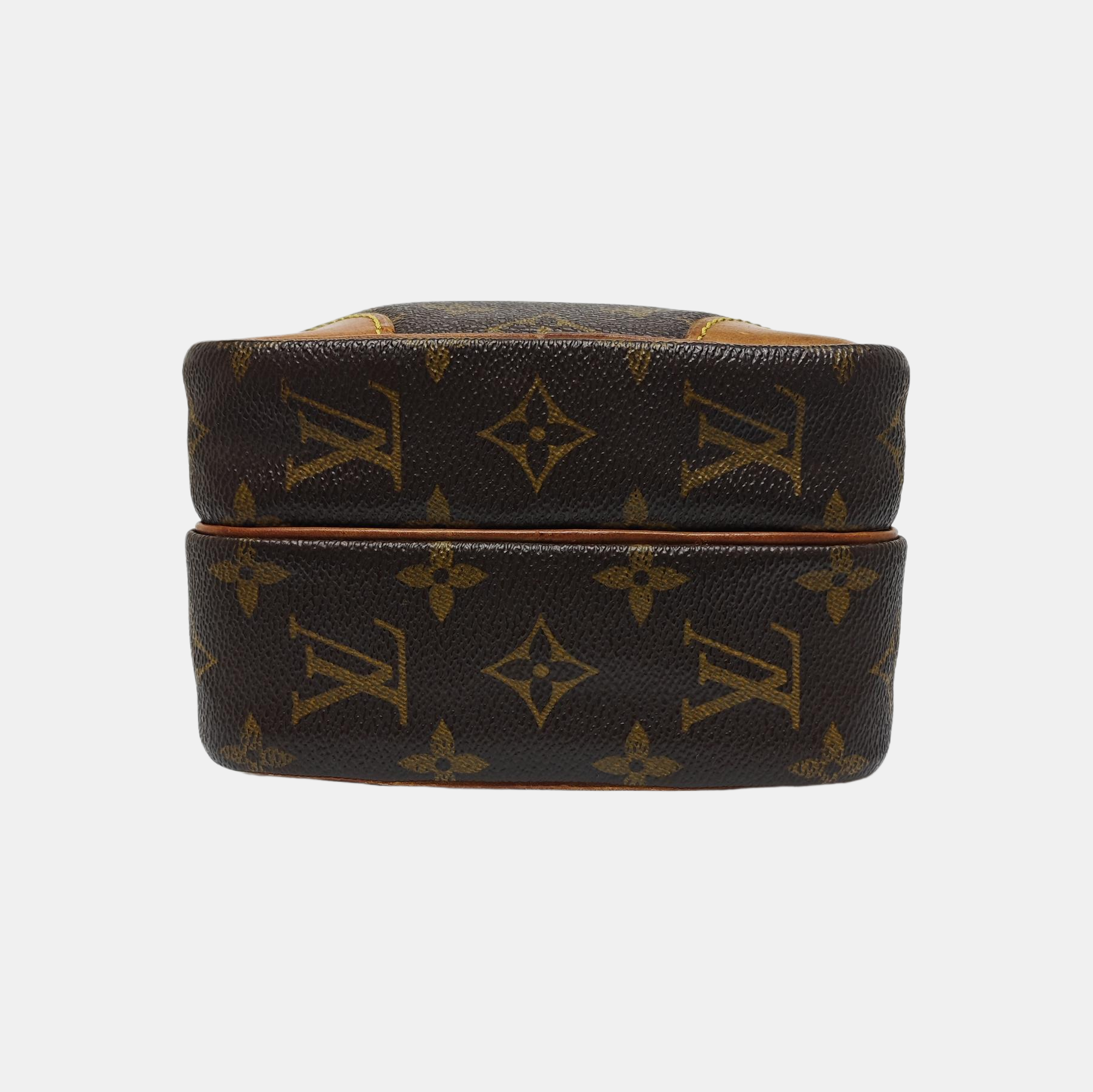 AMAZON Monogram Coated Canvas Brown