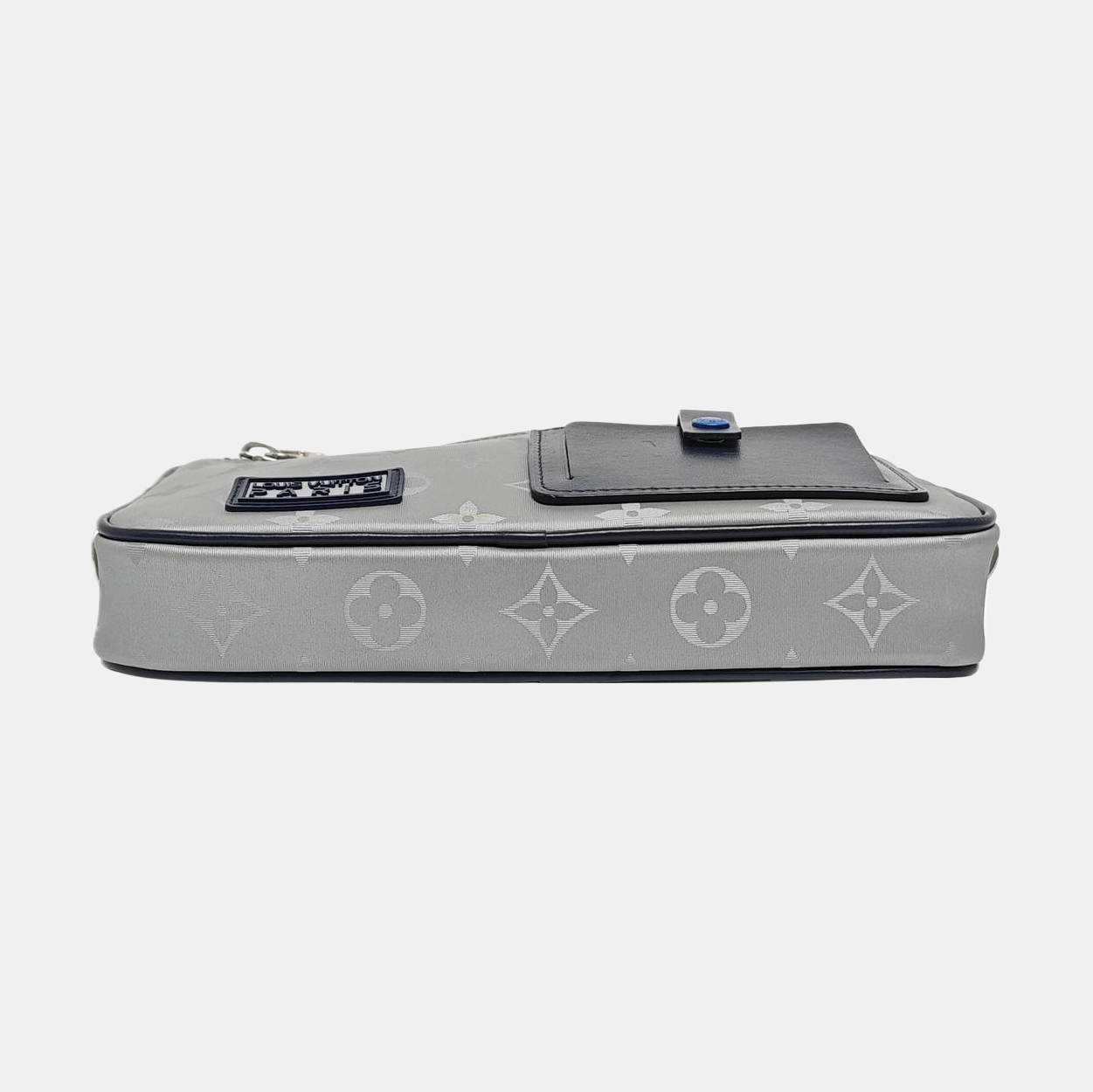 ALPHA Monogram Coated Canvas Silver