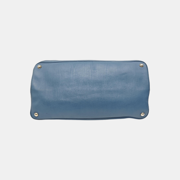 Double Calfskin Blue