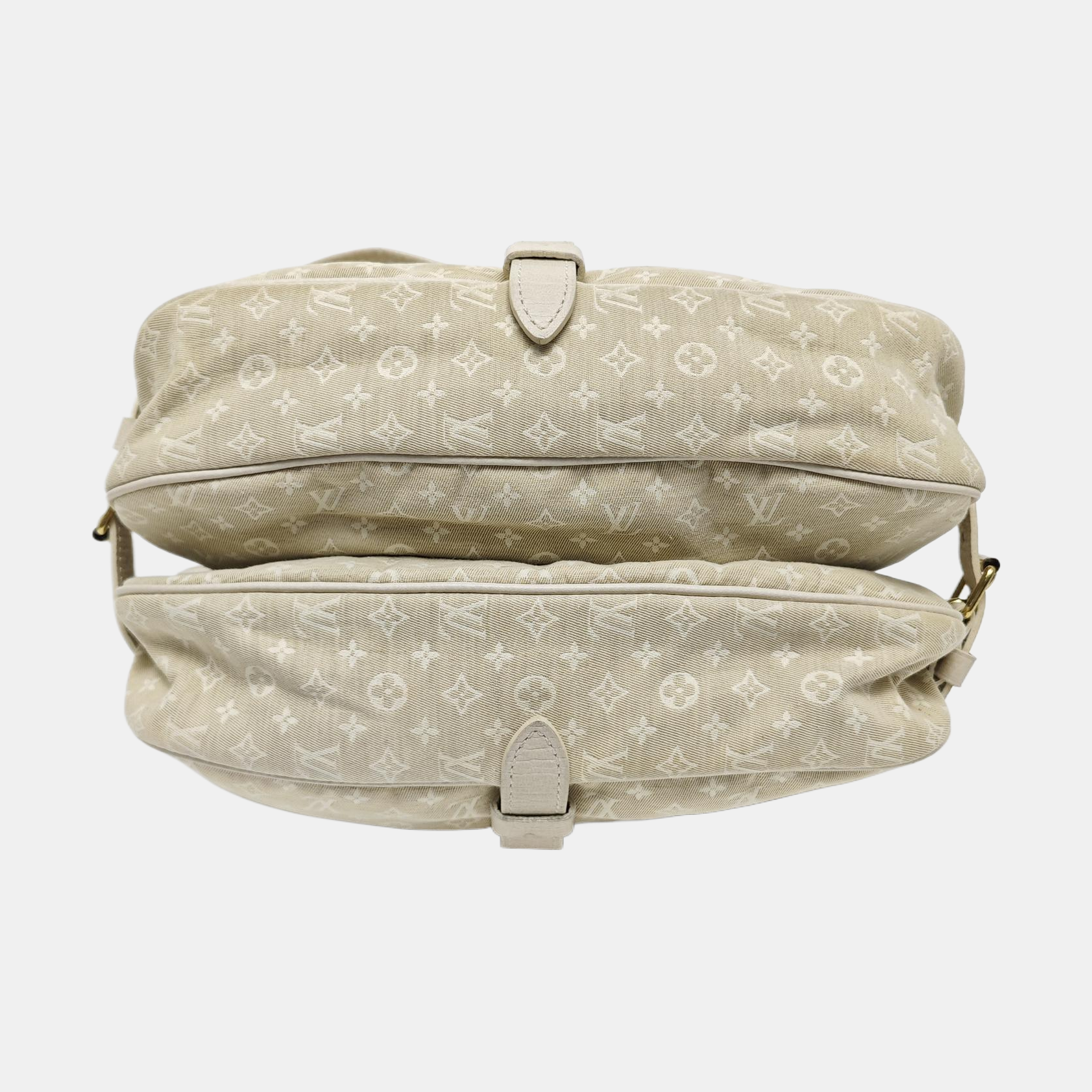 SAUMUR 28 Monogram Canvas Beige