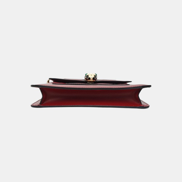 SERPENTI FOREVER Small Calfskin Red
