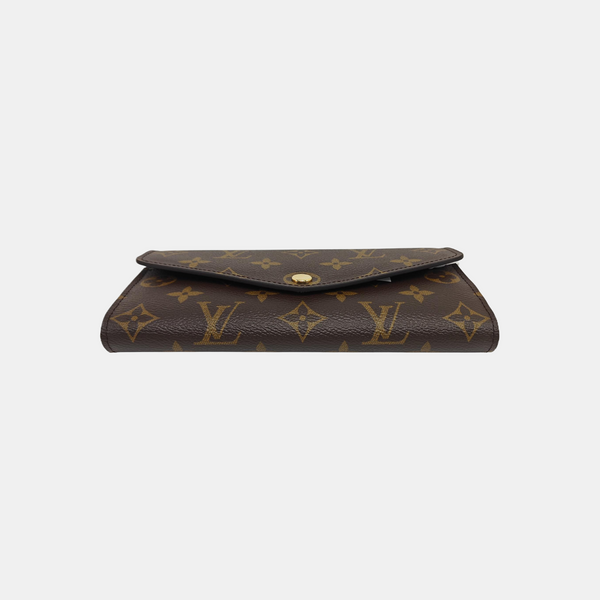 JEANNE Monogram Coated Canvas Brown