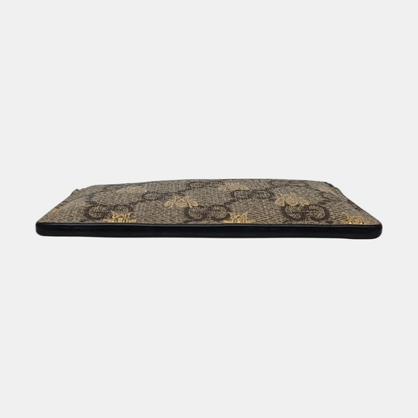 Monogram Coated Canvas Card Holder Beige