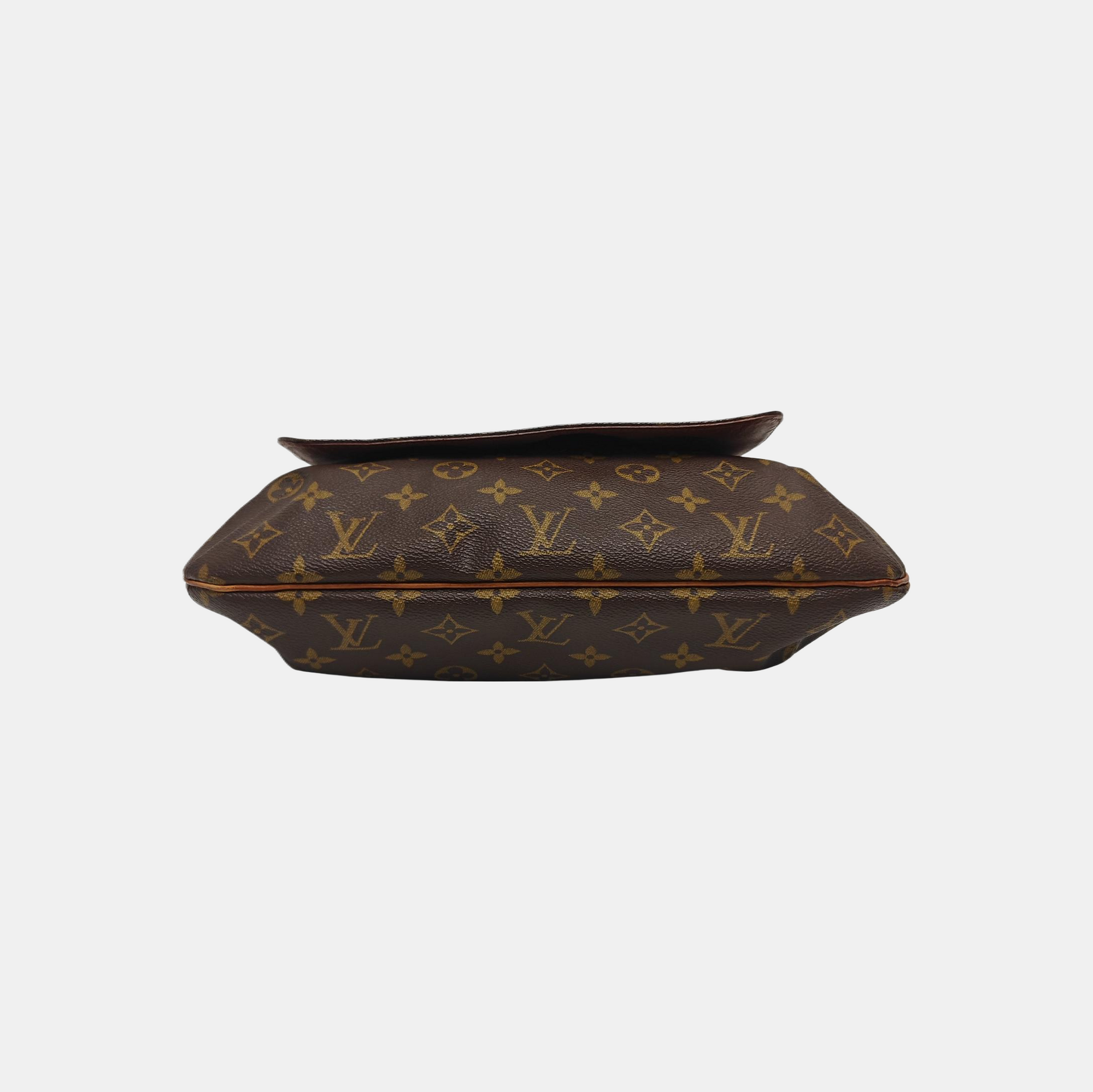 MUSETTE TANGO Monogram Coated Canvas Brown