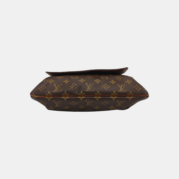 MUSETTE TANGO Monogram Coated Canvas Brown