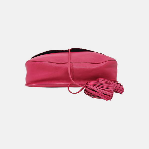 Calfskin Shoulder Bag Red