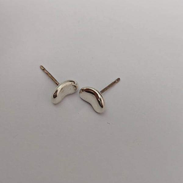 Elsa Peretti 925 Sterling Silver Stud Earrings