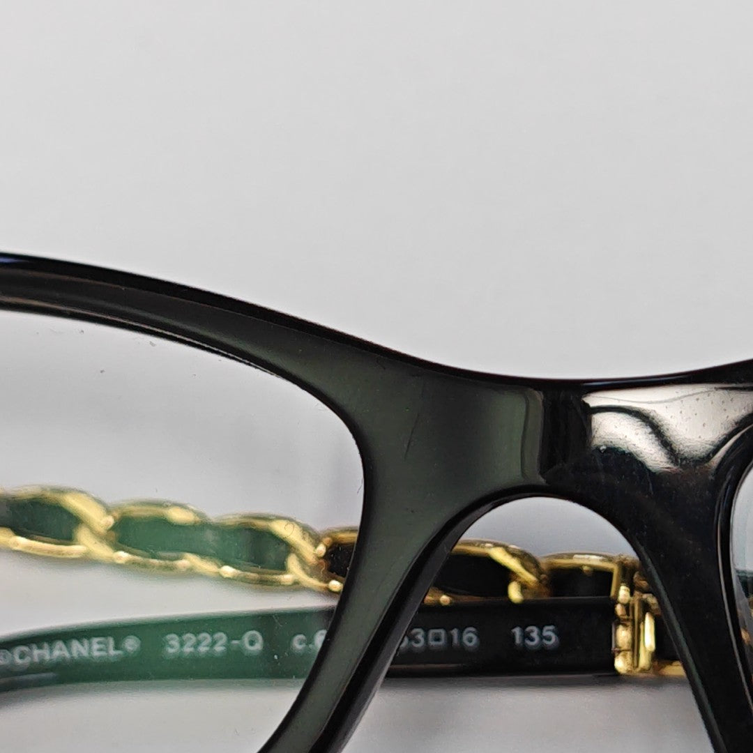 Synthetic Eyeglasses Black