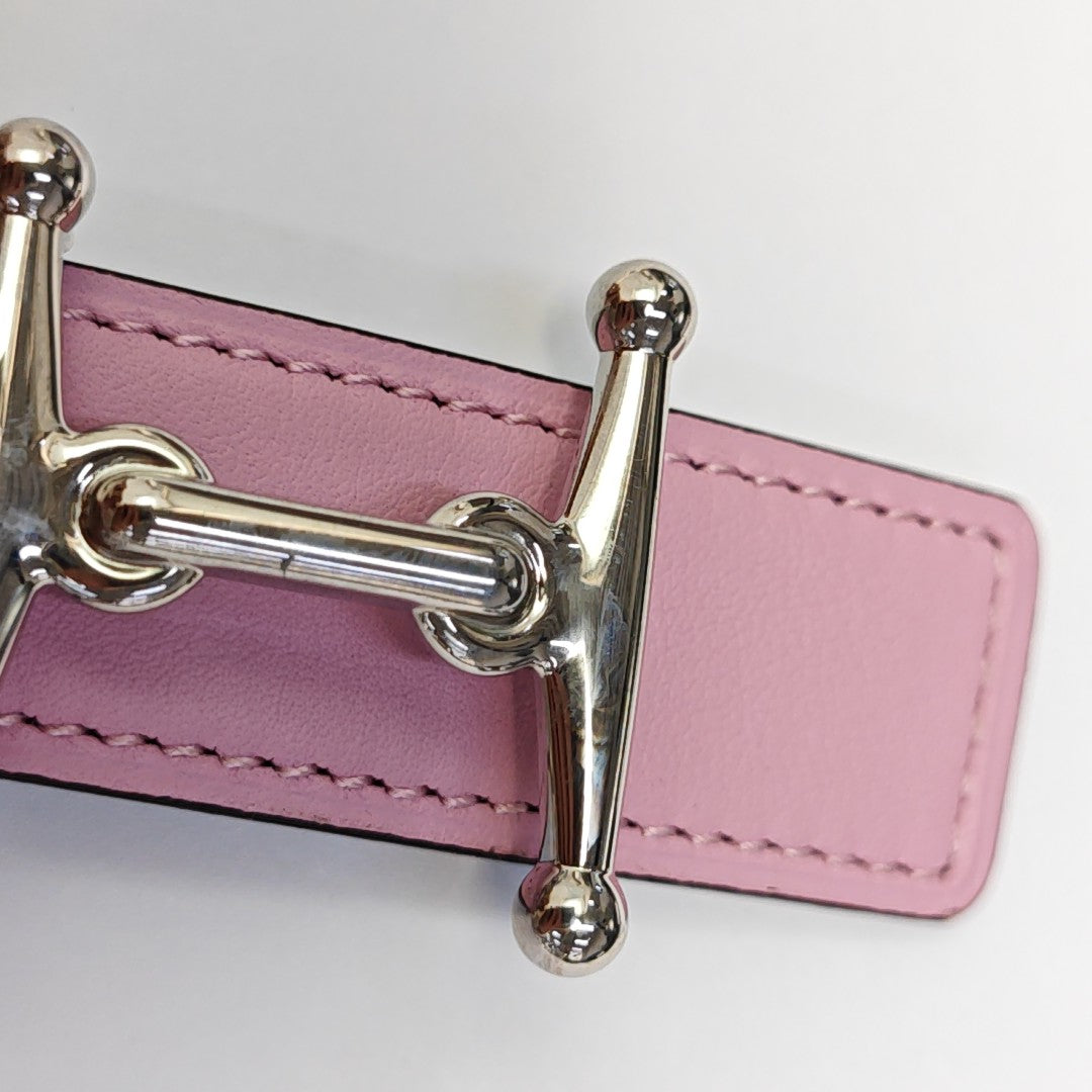 Leather Belt Red