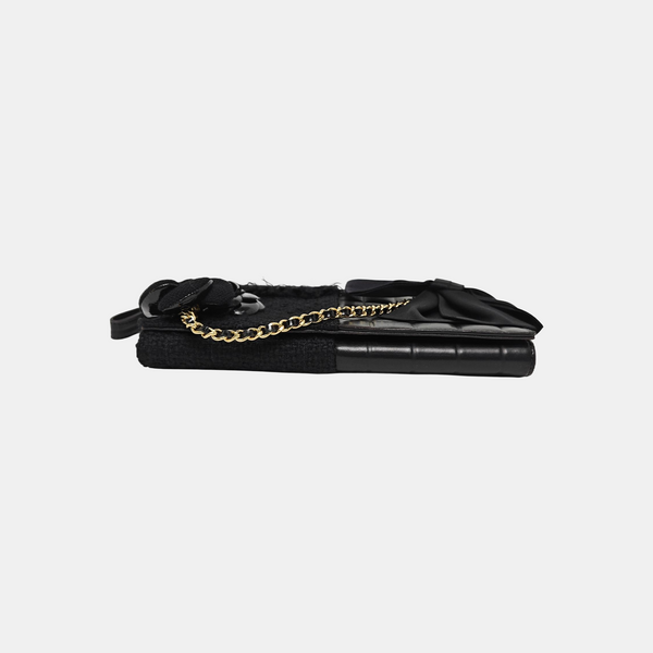 CLASSIC FLAP Small Quilted Calfskin Black