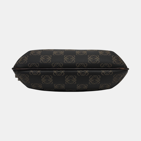 Anagram Monogram Coated Canvas Brown