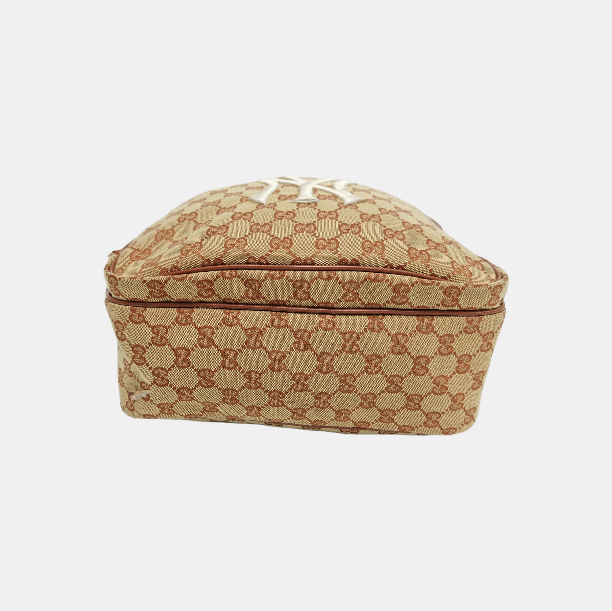 GUCCI X MLB Medium Monogram Canvas Brown
