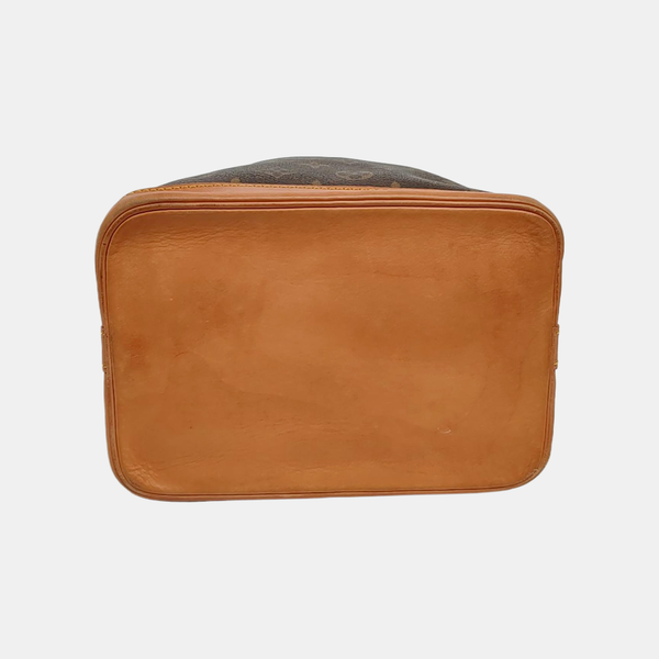 NOÉ BB Monogram Coated Canvas Brown