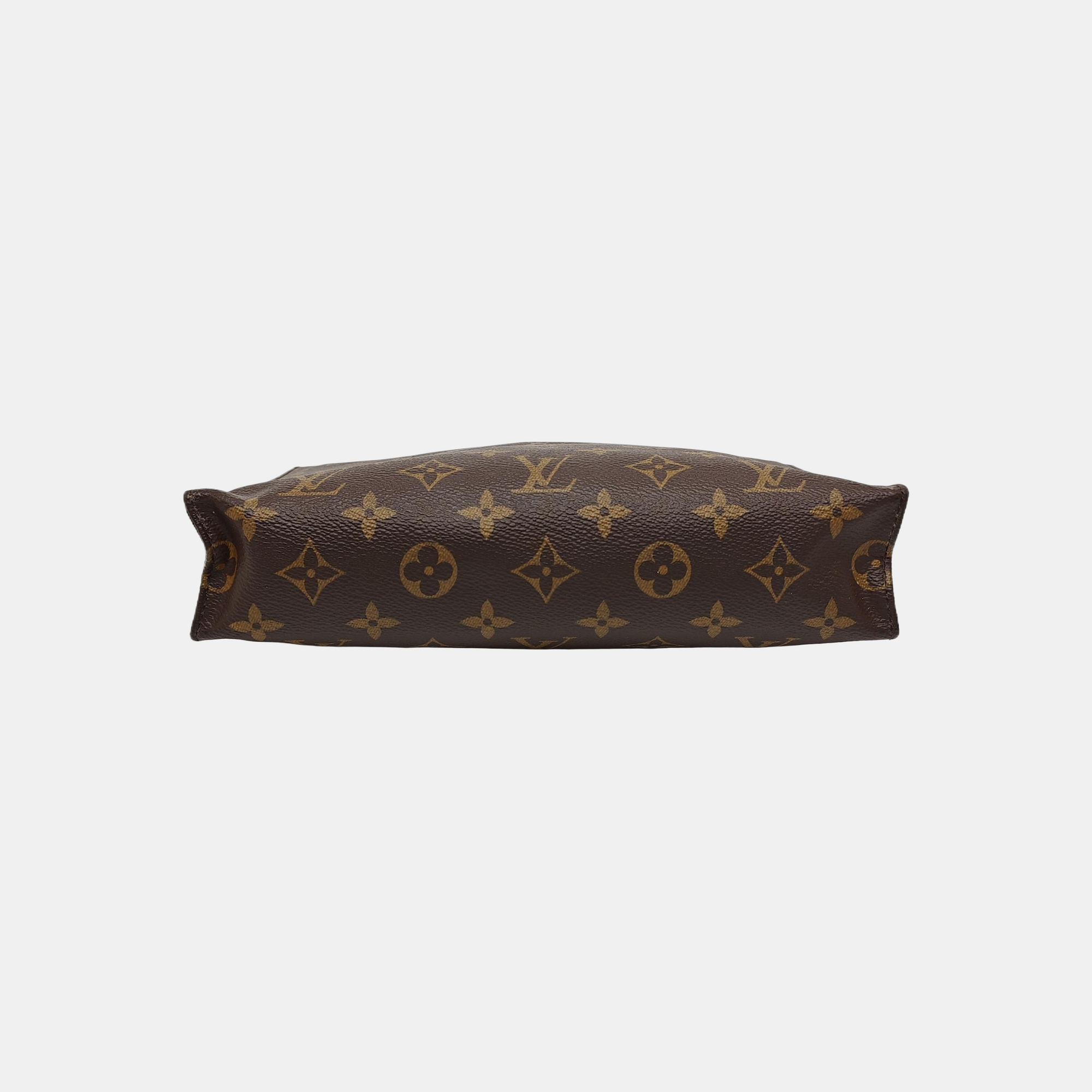 TOILET POCKET 26 Monogram Coated Canvas Brown