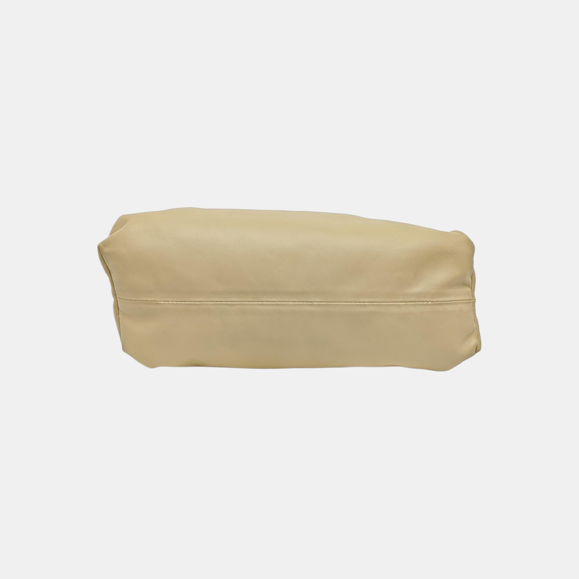The Pouch Mini Calfskin Beige
