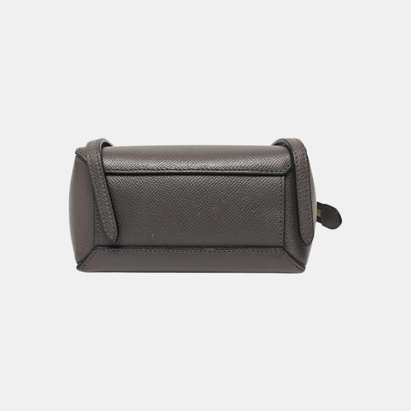BELT PICO Calfskin Gray