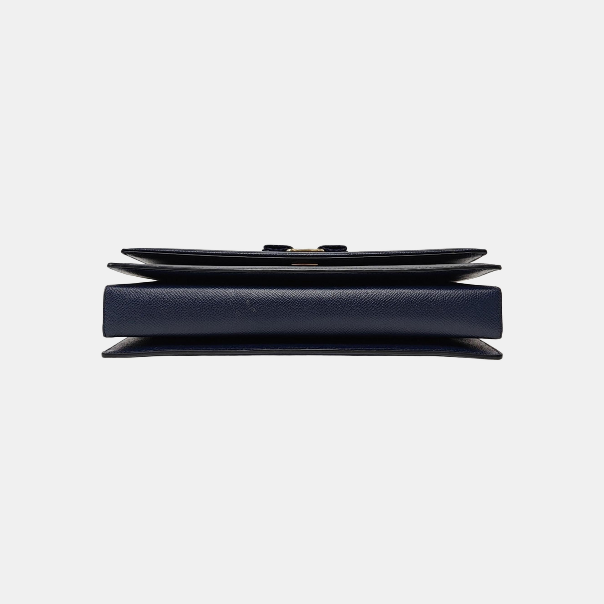 Ginny Calfskin Blue