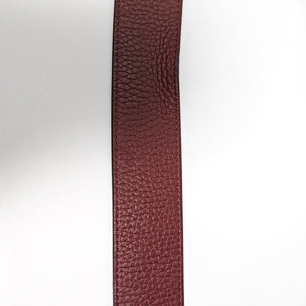 Leather Belt Red