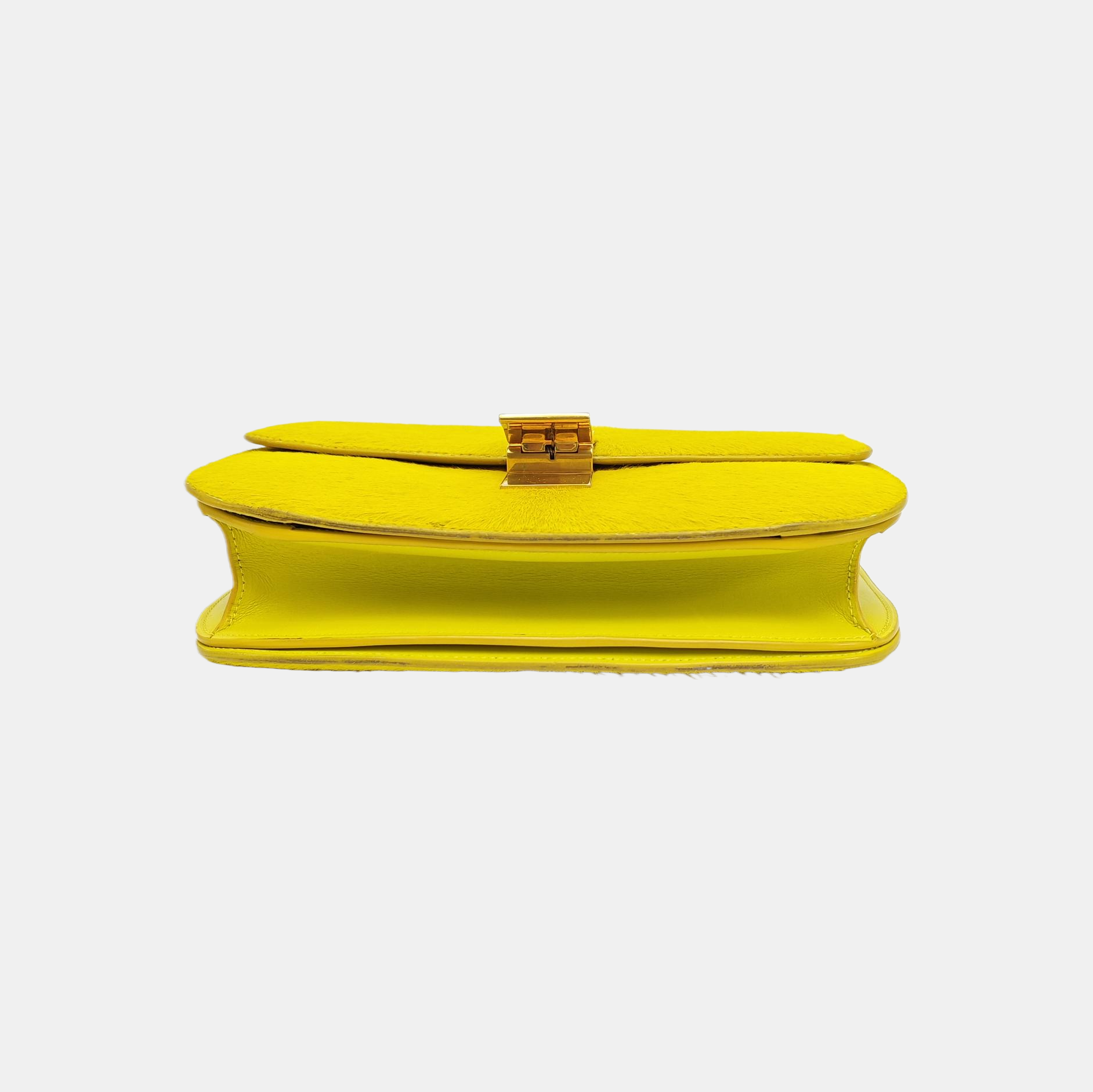 CLASSIC BOX Medium Fur Yellow