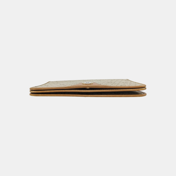 Vintage Honeycomb Coated Canvas Brown