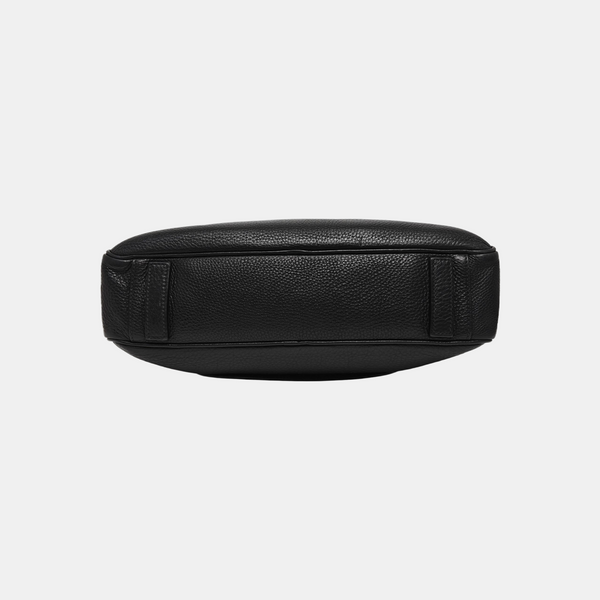 Calfskin Top Handle Bag Black