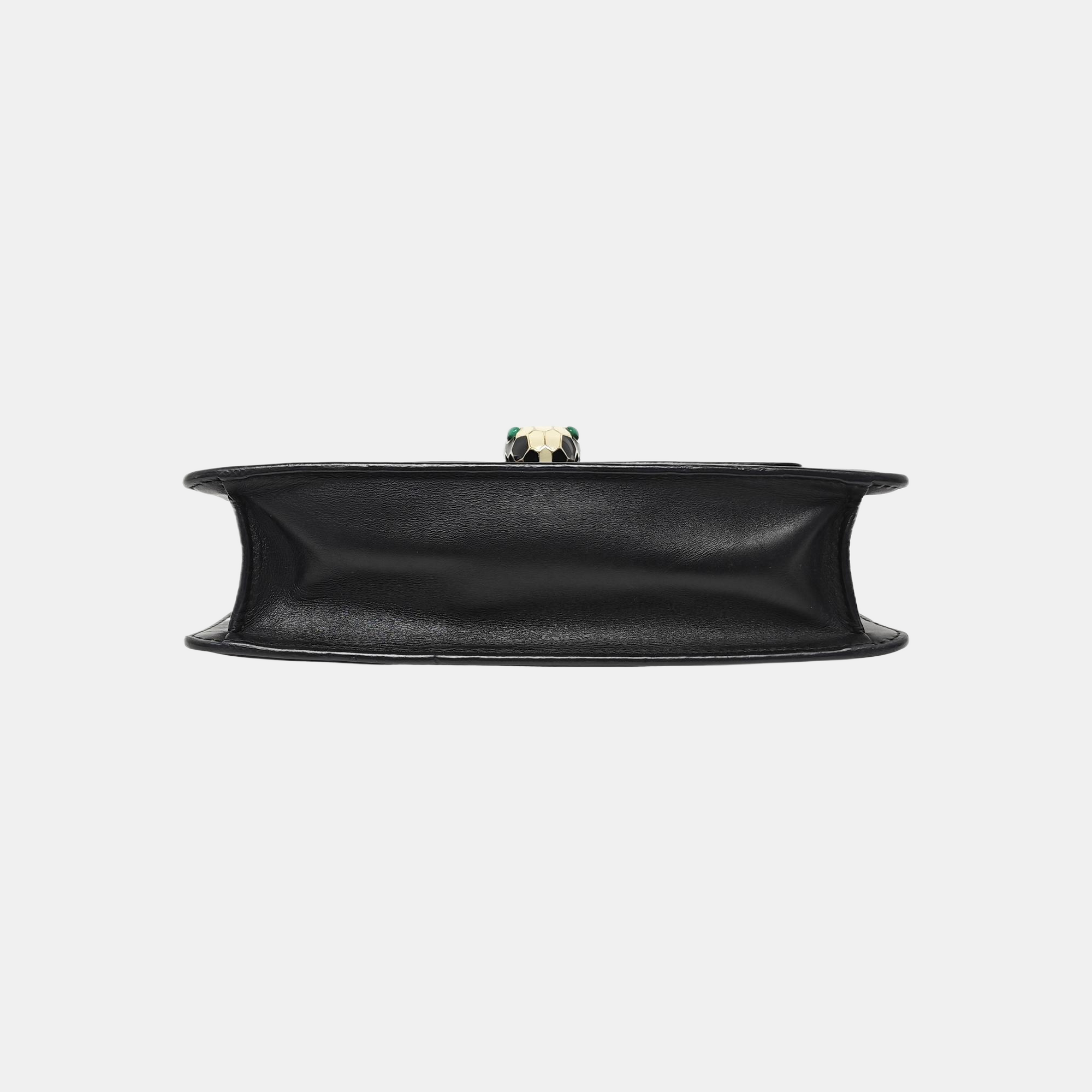 SERPENTI FOREVER Small Calfskin Black