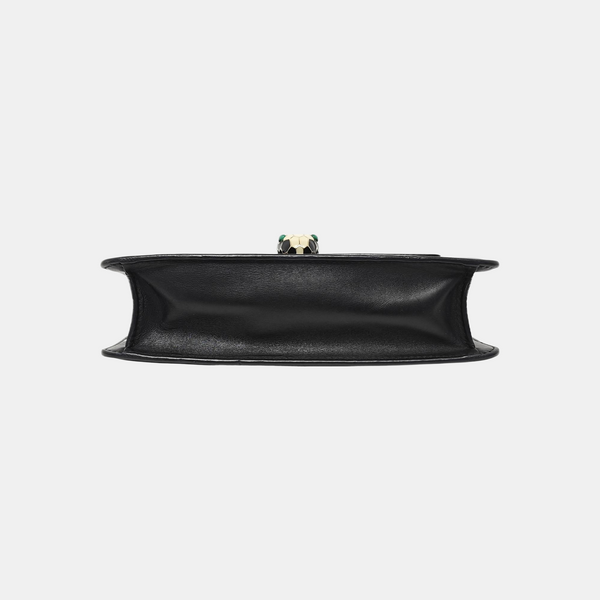 SERPENTI FOREVER Small Calfskin Black